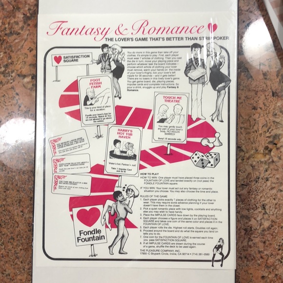 Fantasy and Romance Vintage Board Game - Picture 2 of 2